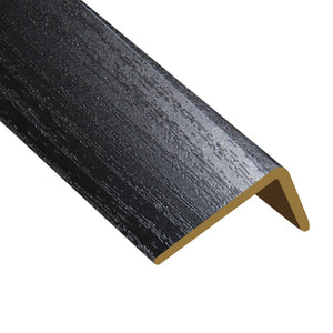 Timber Flooring Metal Multi Angle Trim - Black