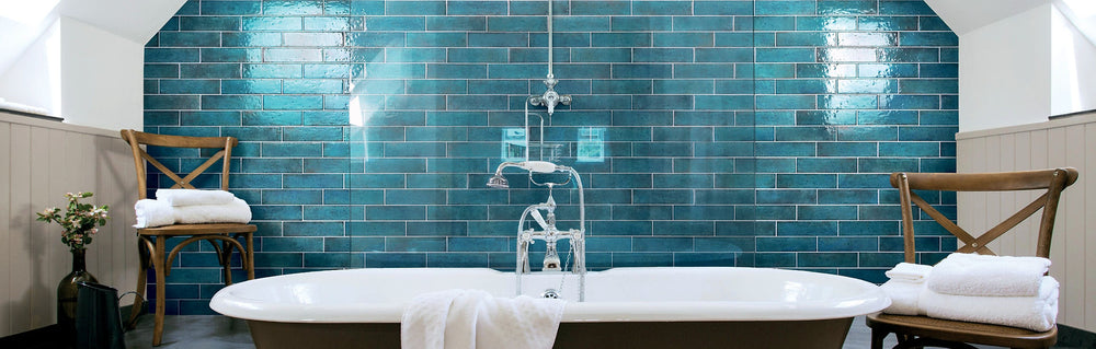 Oxida Blue Gloss 75x300mm