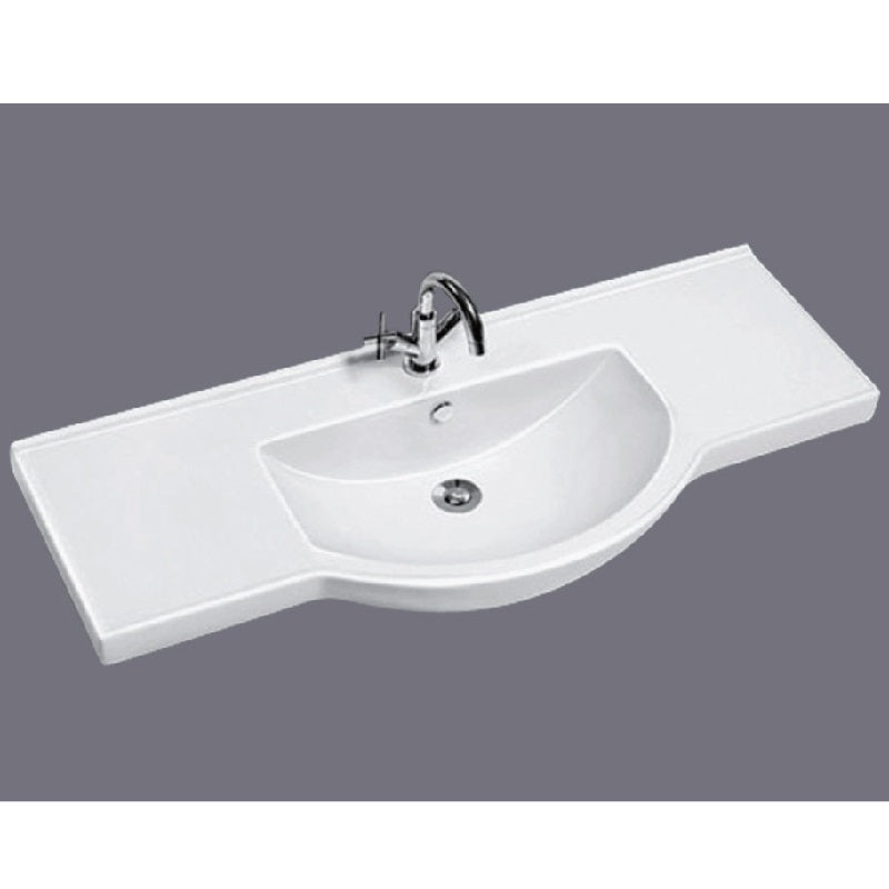 C92-1200S-1TH Semi-Reccessed Vanity Top 1200*480*200mm