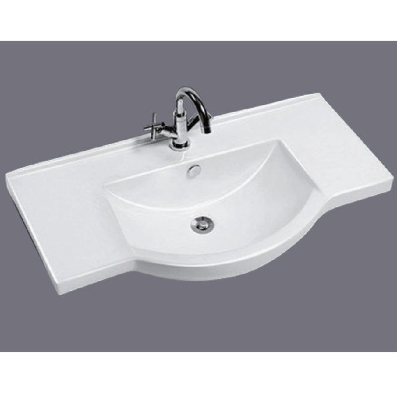 C92-900-1TH Semi-Reccessed Vanity Top 900*480*200mm