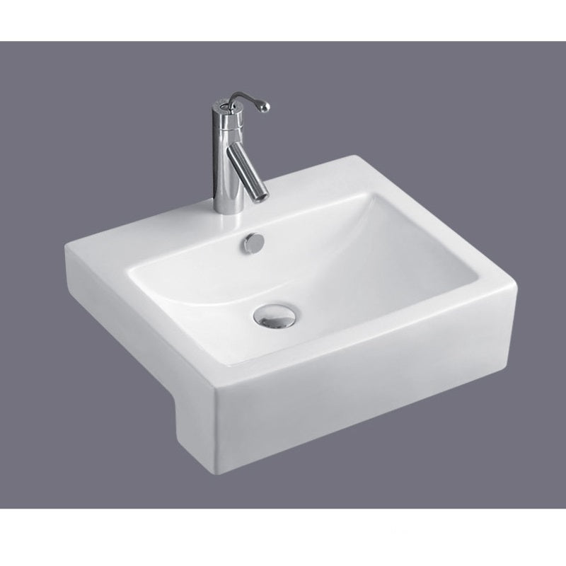 CB-224 Semi-Recess Basin 500*440*160mm
