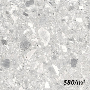 T/CESTLGL206060 ENTIVA CEPPO STONE LIGHT GREY LASTRA 20MM 600*600mm REC.