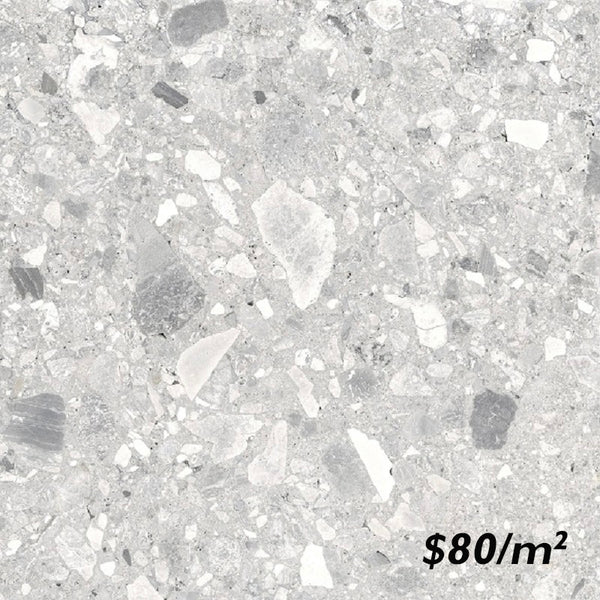 T/CESTLGL206060 ENTIVA CEPPO STONE LIGHT GREY LASTRA 20MM 600*600mm REC.