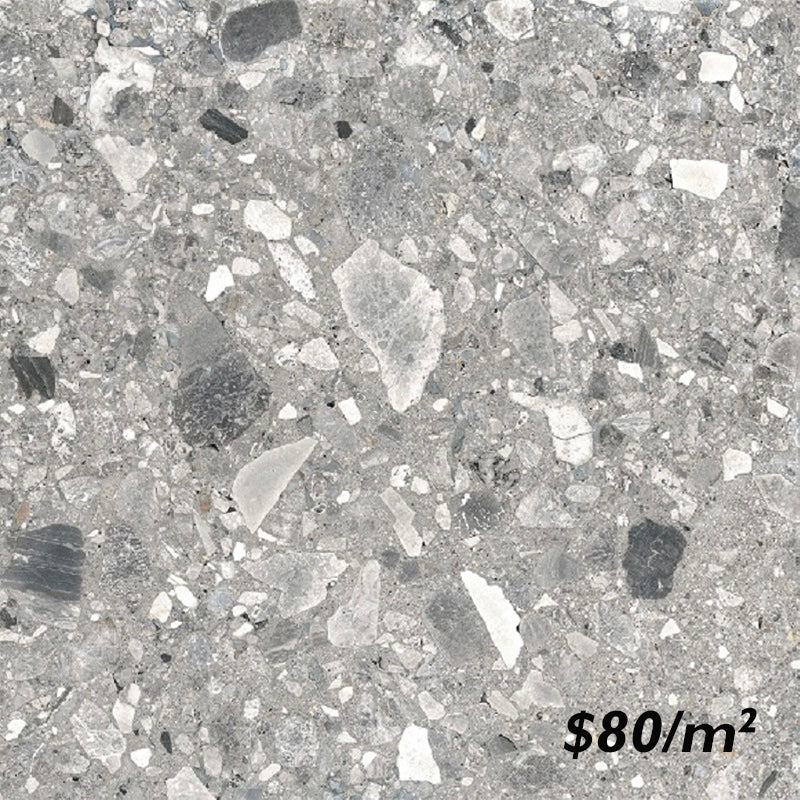 T/CESTMGL206060 ENTIVA CEPPO STONE MEDIUM GREY LASTRA 20MM 600*600mm REC.