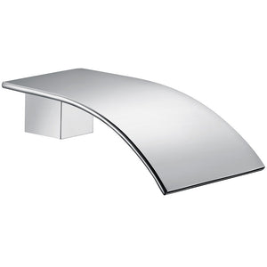 CASCADE Series Chrome Waterfall Bathtub/Basin Wall Spout CH0005.BS
