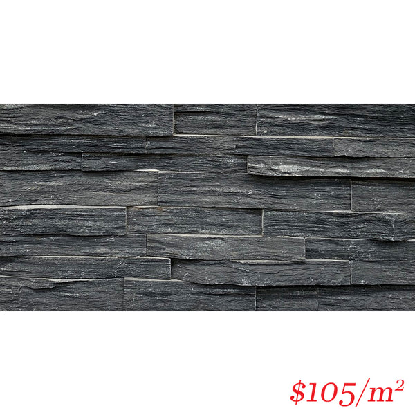 Stackstone - Chunky Obsidian Flat 600×150×10-35mm
