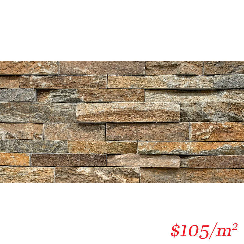 Stackstone - Chunky Territory Dust Flat 600×150×10-35mm