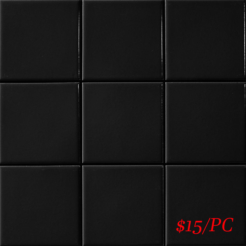 CSQ BLK97G SQUARE MOSAIC 97mm BLACK GLOSS (300X300MM PER SHEET)