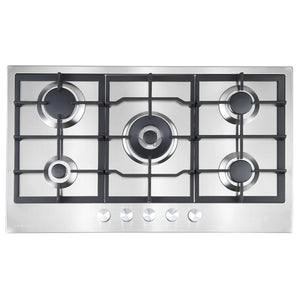 CARYSIL BUILT-IN STAINLESS STEEL COOKTOP 90CM