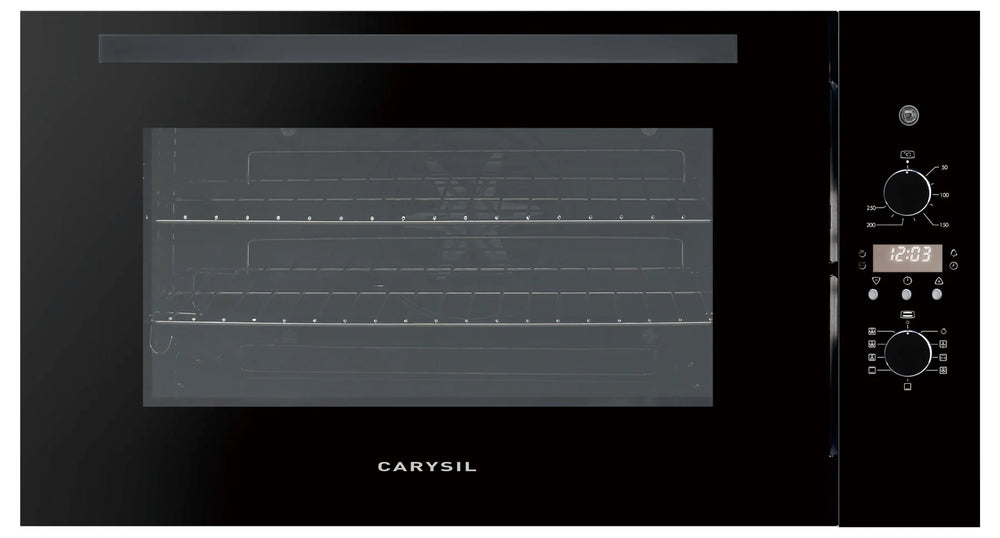 CARYSIL BUILT-IN BLACK OVEN 90CM
