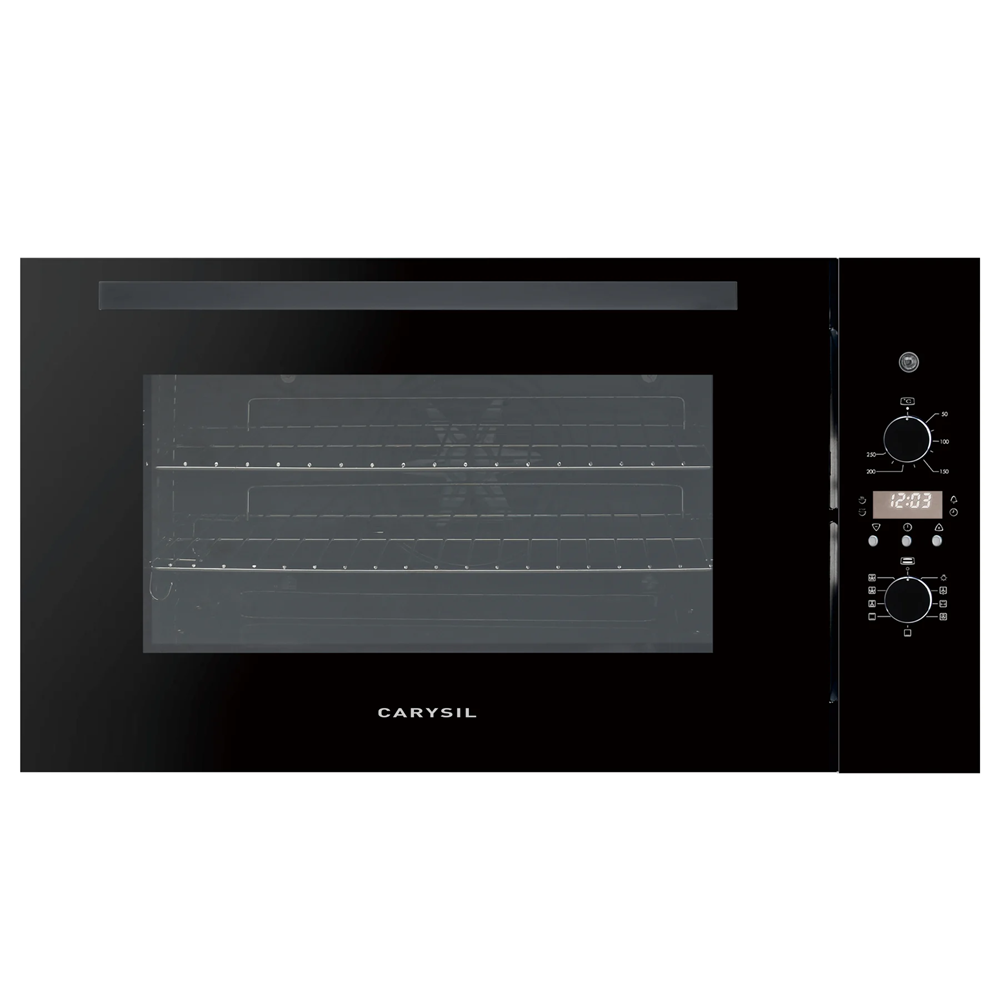 CARYSIL BUILT-IN BLACK OVEN 90CM
