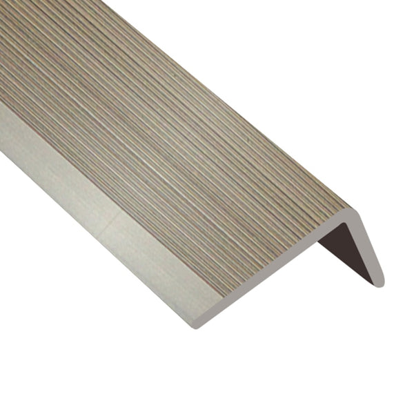 Timber Flooring Metal Multi Angle Trim - CHAMPAGNE