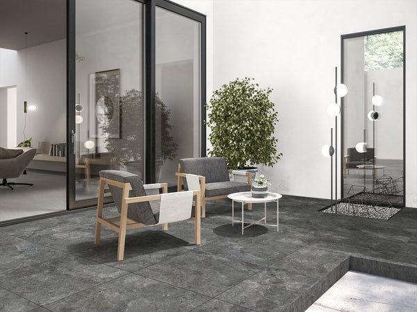 15KSTCHM KS151504 KARST-STONE CHARCOAL MATT P3 150X150