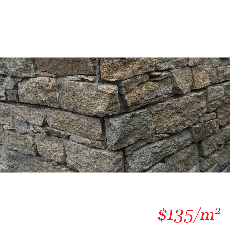 Stackstone - Dry Panel Temple Sands Corner 550×150×30-60mm