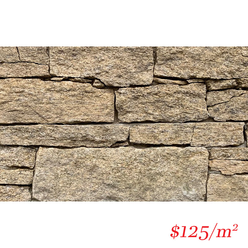 Stackstone - Dry Panel Temple Sands Flat 600×150×30-60mm