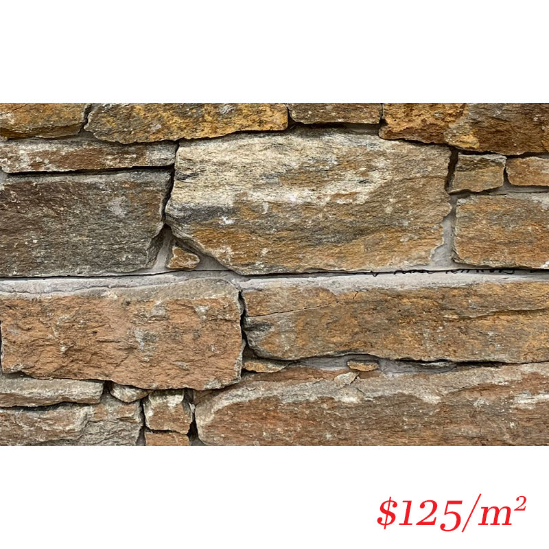 Stackstone - Dry Panel Territory Dust Flat 600×150×30-60mm