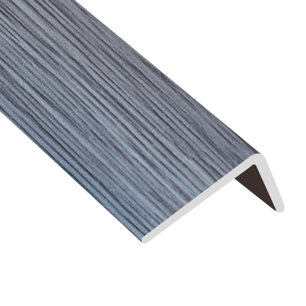 Timber Flooring Metal Multi Angle Trim - DARK GREY
