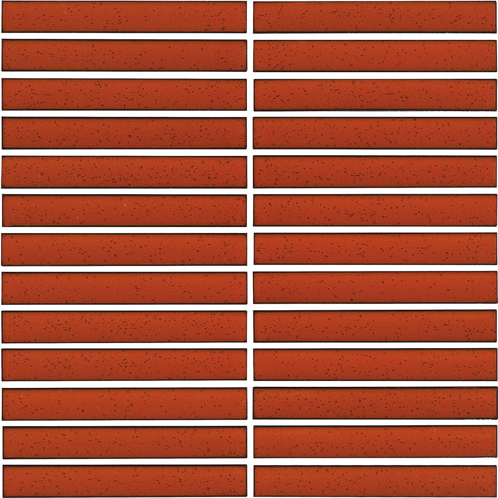 FINGER SPECKLE MOSAIC TERRACOTTA 20X145 GLOSS