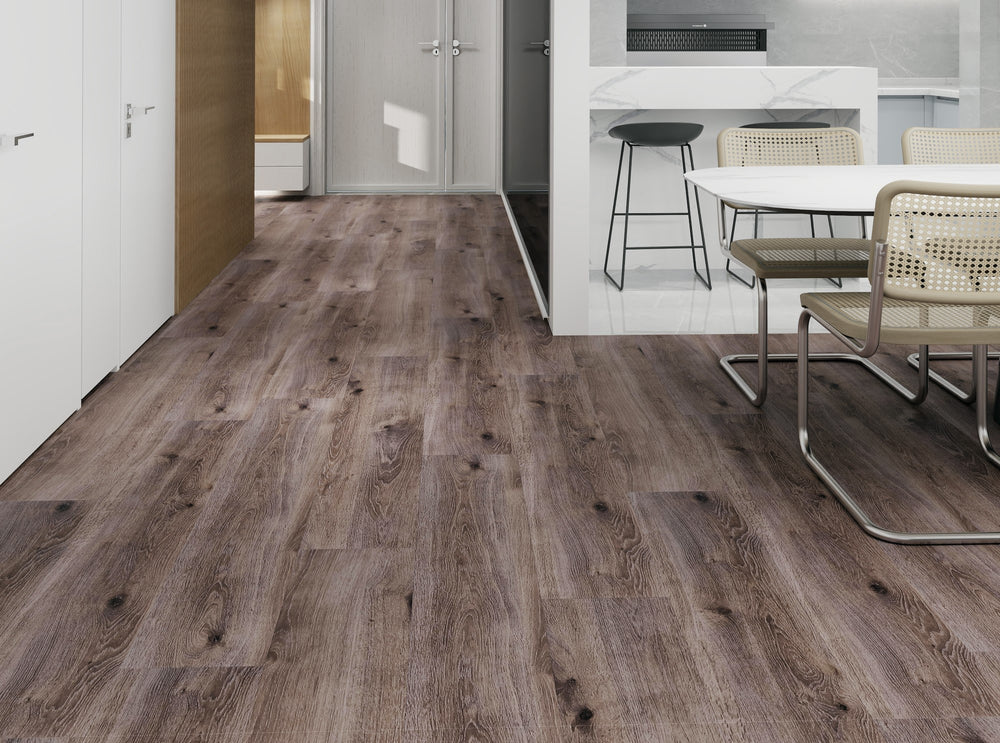 Guardian Hybrid Floor 1500 x 228 x 6.5mm - Cottage Brown