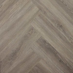Preference Easi-Plank SPC Herringbone Hybrid Floor 625 x 125 x 7.5mm - Grey Stone