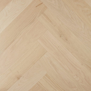 De Marque European Oak Engineered Herringbone 600x120x21/6mm - Raw (Uncoated)