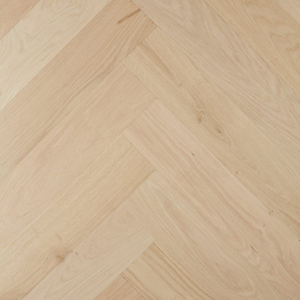 De Marque European Oak Engineered Herringbone 600x120x21/6mm - Raw (Uncoated)