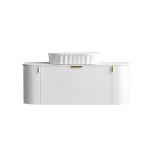 CWH66-1200MW Plateau Collection 1200mm - Matt White Single Bowl