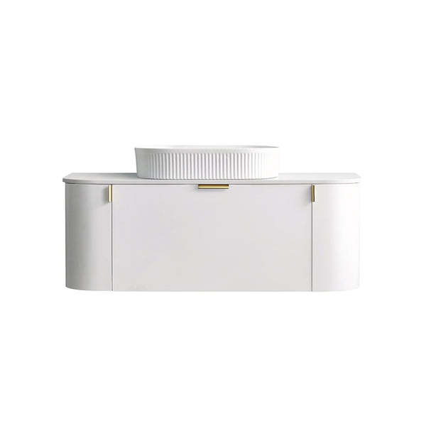 CWH66-1200MW Plateau Collection 1200mm - Matt White Single Bowl