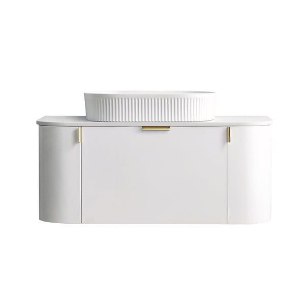CWH66-900WM Plateau Collection 900mm - Matt White Single Bowl