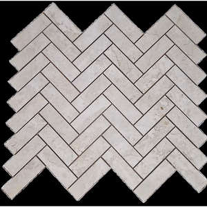 Tundra Ivory Herringbone Mosaic Tech Grip 317x281mm