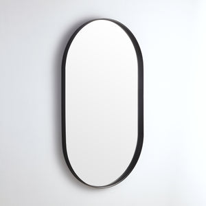 KDK- KOV4590F-MB MATTE BLACK ALUMINIUM FRAMED MIRRORS 450*900MM