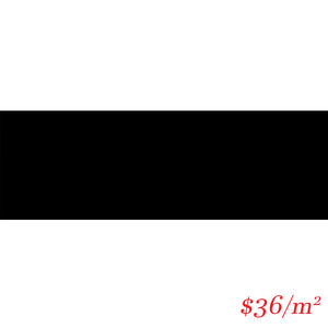 LEO0030 SUBWAY GLOSS BLACK 100X300MM