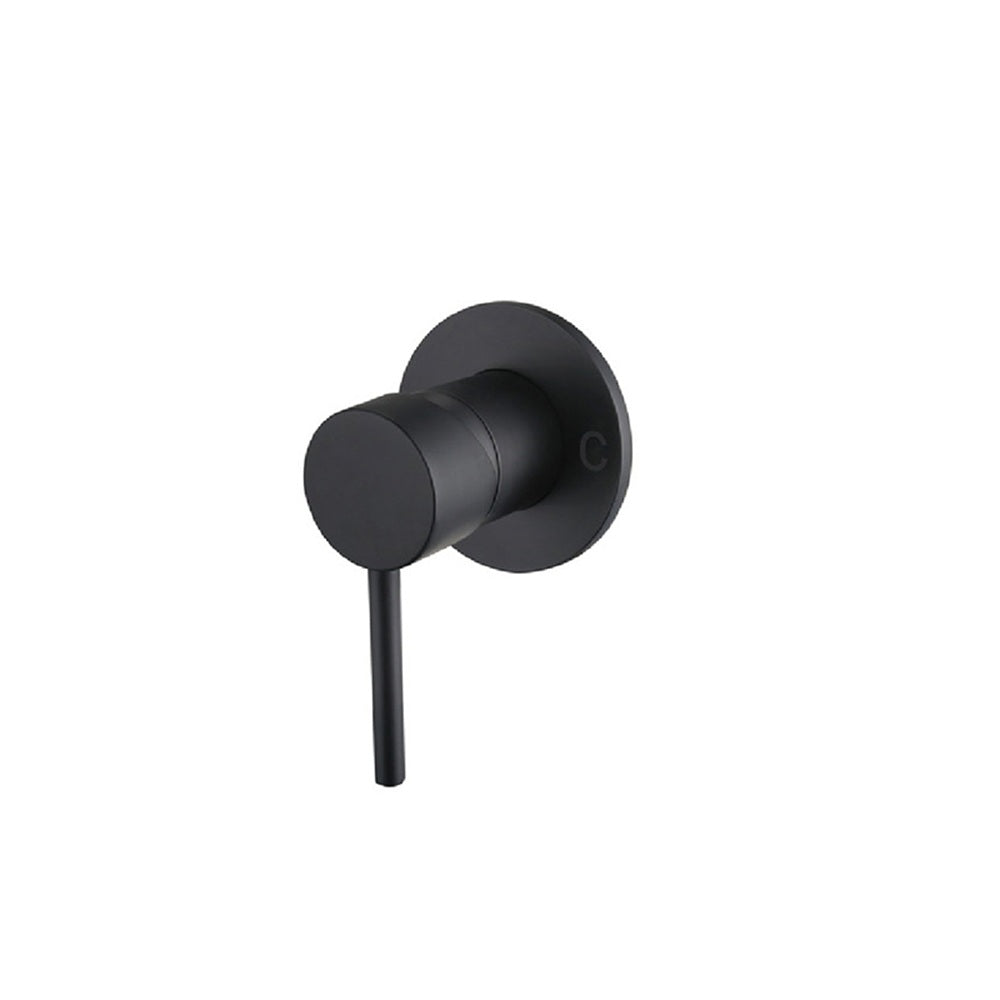WT 509CBK JESS Shower Mixer in Matte Black