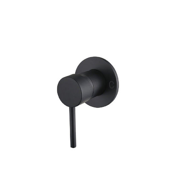 WT 509CBK JESS Shower Mixer in Matte Black
