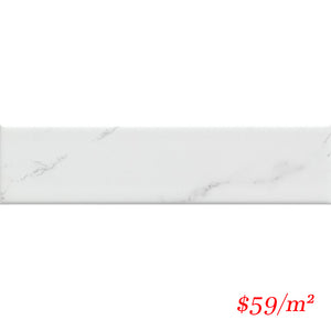 T/MINCAM65265 ENTIVA MINIMAL CARRARA MATT 65*265mm