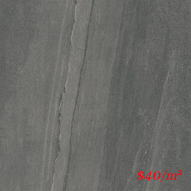 MNR DGY60L MINERAL DARK GREY 600X600MM LAPPATO