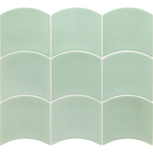 Wave Mint Gloss 120x120mm