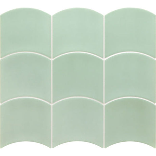 Wave Mint Gloss 120x120mm