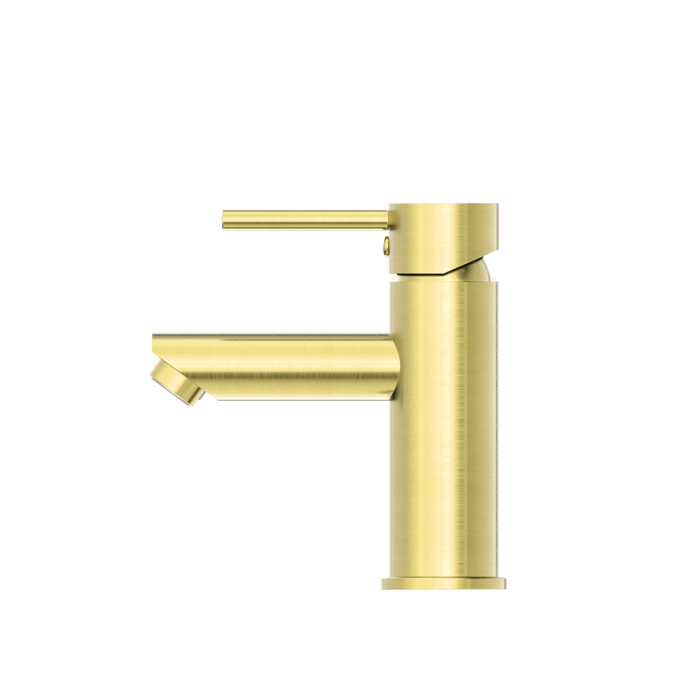 DOLCE BASIN MIXER STRAIGHT SPOUT BRUSHED GOLD (NR250802BG)