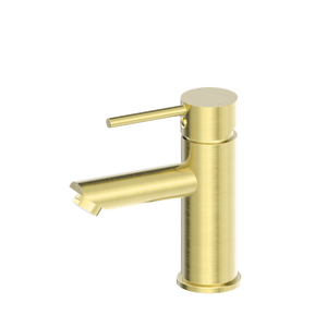 DOLCE BASIN MIXER STRAIGHT SPOUT BRUSHED GOLD (NR250802BG)