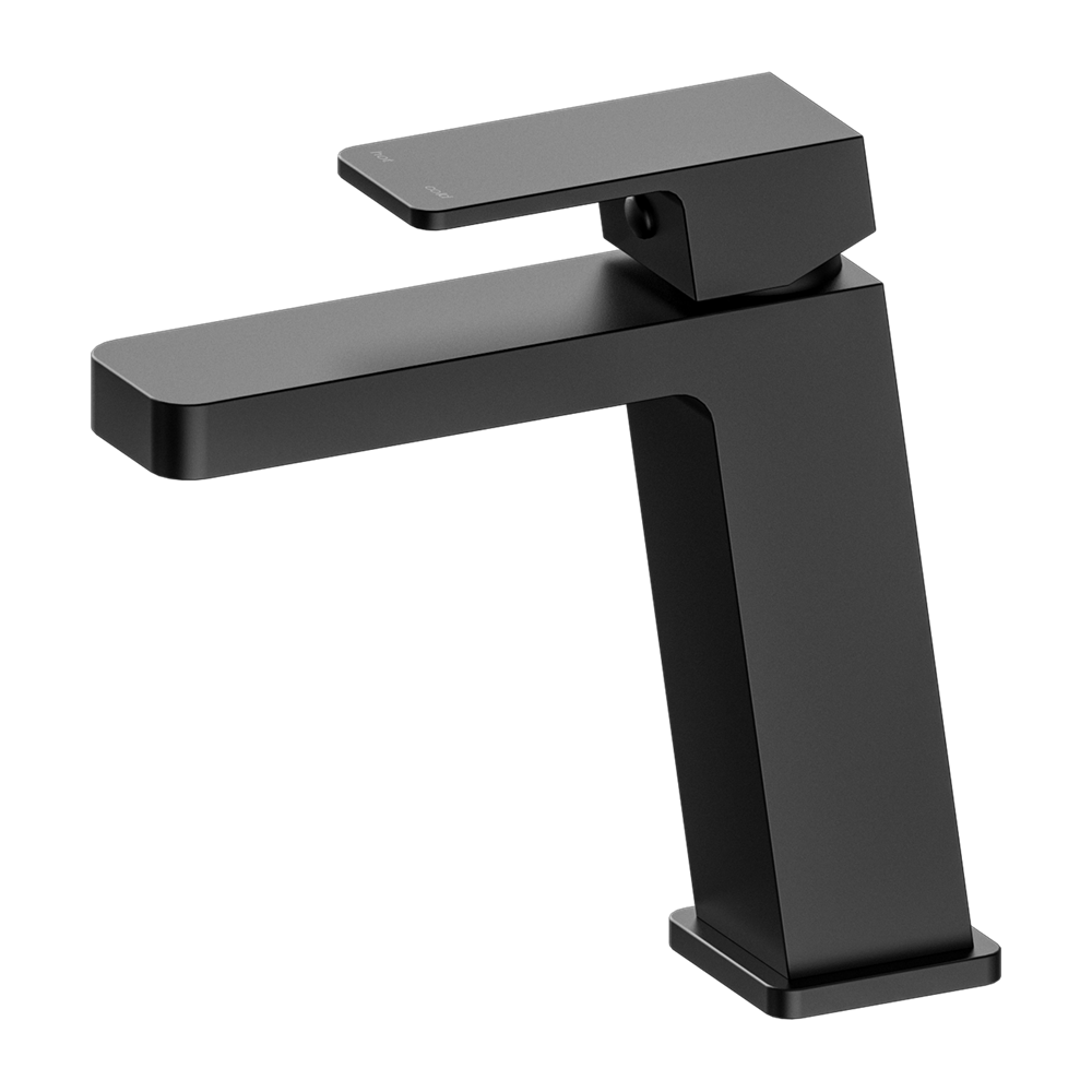 CELIA BASIN MIXER ANGLE SPOUT MATTE BLACK (NR301501MB)