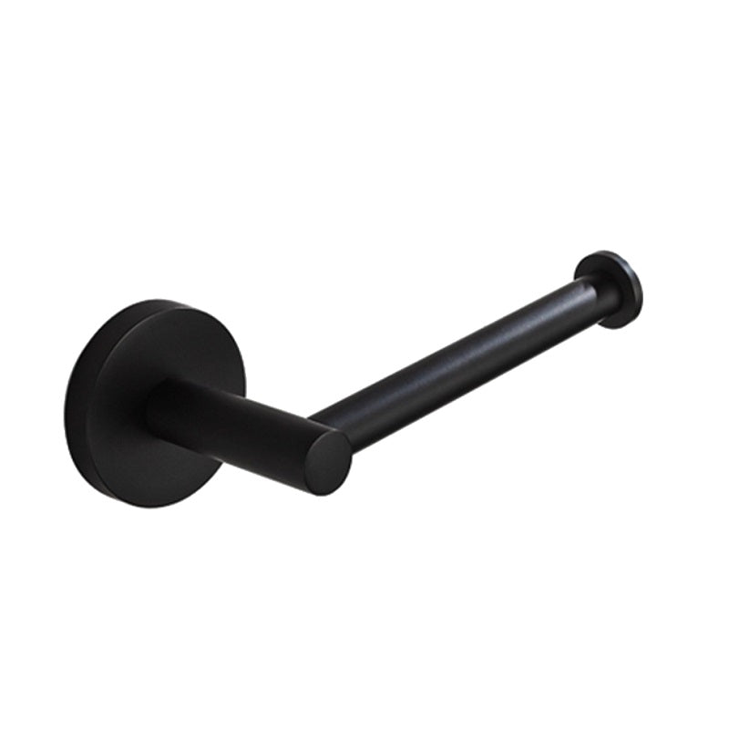 LUCID PIN Series Black Round Toilet Paper Roll Holder OX6611.TR