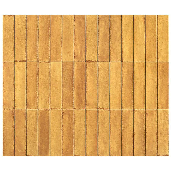 OTWAY SUBWAY TILES - MUSTARD 60X240mm GLOSS