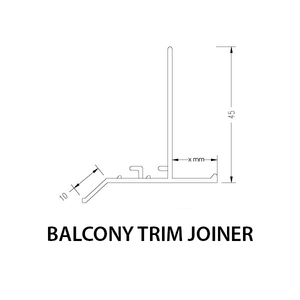 Balcony Trim – Joiner