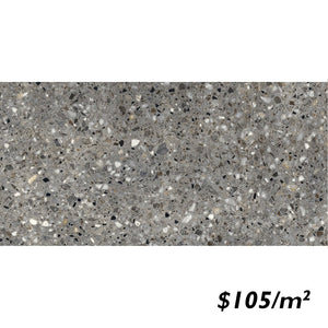 SAI0019 FRAMMENTA TERRAZZO GRIGIO POLISH RECT 300X600MM