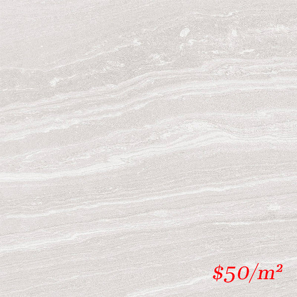 SHA WHT60MS SHADOW WHITE 600X600MM P4 MATT SMOOTH GRIP