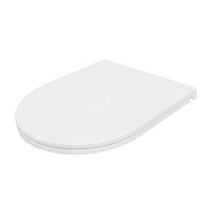 SHC324 – Flat Short Projection Toilet Seat Cover, White