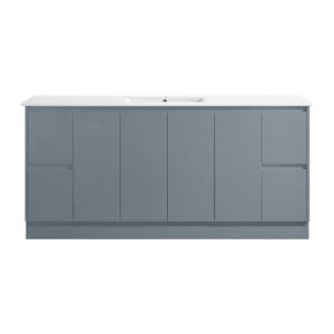 SK7-1800WGM Sammy Collection Vanity 1800mm - Matt Grey Double Bowls