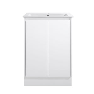 SK7-600W Sammy Collection Vanity 600mm - Gloss White Single Bowl