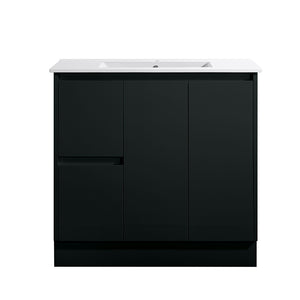 SK7-900WBM Sammy Collection Vanity 900mm - Matt Black Single Bowl